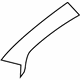 Volvo 39838690 Windshield Pillar Trim, Black, Driver Side