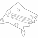 Volvo 31426891 Upper Trim, Charcoal, Driver Side Volvo 31426891 Upper Trim, Charcoal, Driver Side