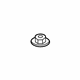 Volvo 999400 Rear Shield Retainer Nut, Plastic