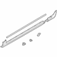 Volvo 31265315 Rocker Molding, Driver Side