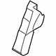Volvo 8621648 Seat Back Pad, Driver Side Volvo 8621648 Seat Back Pad, Driver Side