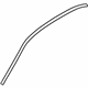 Volvo 39992608 Drip Molding, Ruby Red, Driver Side Volvo 39992608 Drip Molding, Ruby Red, Driver Side