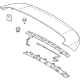 Volvo 80001884 Roof Spoiler Volvo 80001884 Roof Spoiler