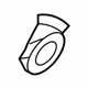 Volvo 30672208 Defroster Duct Extension, Driver Side
