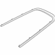 Volvo 31651513 Quarter Glass Molding, Black, Driver Side
