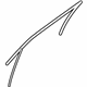 Volvo 30799638 Door Weatherstrip, Driver Side Volvo 30799638 Door Weatherstrip, Driver Side