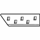 Volvo 31294506 Trim Molding Support Volvo 31294506 Trim Molding Support