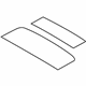 Volvo 32285400 Sunroof Glass