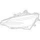 Volvo 32338009 Headlamp Assembly, Driver Side