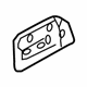 Volvo 31462240 Hinge Pillar Reinforcement Center Bracket, Driver Side Volvo 31462240 Hinge Pillar Reinforcement Center Bracket, Driver Side