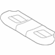 Volvo 39807030 Cushion Cover, Black