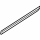 Volvo 39987038 Body Side Molding, Driver Side