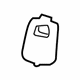 Volvo 9193722 Lamp Cover, Passenger Side Volvo 9193722 Lamp Cover, Passenger Side