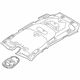 Volvo 32328687 Headliner, Charcoal Volvo 32328687 Headliner, Charcoal
