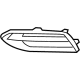 Volvo 31383249 Outer Grille, Black, Driver Side Volvo 31383249 Outer Grille, Black, Driver Side