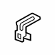 Volvo 31391753 Front Bracket, Driver Side