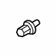 Volvo 30756853 Bumper Cover Clip