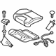 Volvo 9123170 Seat Cushion Pad, Passenger Side