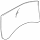 Volvo 8618868 Door Glass, Driver Side