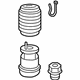 Volvo 32246192 Air Spring, Driver Side Volvo 32246192 Air Spring, Driver Side