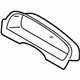 Volvo 30643025 Cluster Bezel