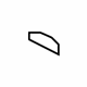 Volvo 8648825 Front Trim Rubber Channel Volvo 8648825 Front Trim Rubber Channel