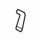Volvo 39826813 Lower Trim, Charcoal, Passenger Side