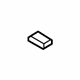 Volvo 39826831 Seat Belt Guide, Charcoal