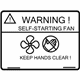 Volvo 30683906 Warning Label Volvo 30683906 Warning Label