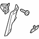 Volvo 39820708 Lock Pillar Trim, Driver Side