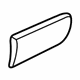 Volvo 9178499 Body Side Molding, Driver Side Volvo 9178499 Body Side Molding, Driver Side
