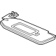 Volvo 31497337 Sunvisor, Charcoal, Driver Side Volvo 31497337 Sunvisor, Charcoal, Driver Side