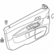 Volvo 39860669 Door Trim Panel, Black, Driver Side Volvo 39860669 Door Trim Panel, Black, Driver Side