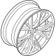 Volvo 31434954 Wheel, Alloy, Black