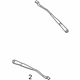Volvo 30753504 Wiper Arm, Driver Side Volvo 30753504 Wiper Arm, Driver Side