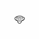 Volvo 981495 Front Shield Clip, Plastic