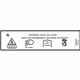 Volvo 30651013 Caution Label