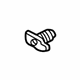 Volvo 9485380 Seal Strip Clip, Driver Side Volvo 9485380 Seal Strip Clip, Driver Side