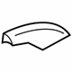 Volvo 31378445 Roof Rail Rear Cover, Driver Side