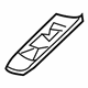 Volvo 8678703 Roof Rail Front Seal, Driver Side Volvo 8678703 Roof Rail Front Seal, Driver Side