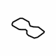 Volvo 30722403 Cup Holder Mat, Rubber