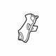 Volvo 31675532 Inner Hinge Pillar Seal, Driver Side Volvo 31675532 Inner Hinge Pillar Seal, Driver Side