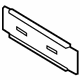Volvo 31391625 License Bracket
