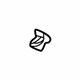 Volvo 30870210 Release Cable Clip Volvo 30870210 Release Cable Clip