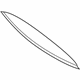 Volvo 30871204 Hood Weatherstrip Volvo 30871204 Hood Weatherstrip