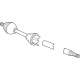 Volvo 36003735 Axle Assembly, Passenger Side