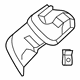 Volvo 32288169 Seat Belt Guide, Driver Side Volvo 32288169 Seat Belt Guide, Driver Side