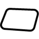 Volvo 40004388 Lamp Washer Cover, Driver Side