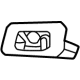 Volvo 32234938 Lamp Washer Cover Bracket, Driver Side