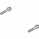 Volvo 985061 Lower Control Arm Bolt Volvo 985061 Lower Control Arm Bolt